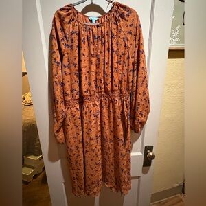 Draper James Smocked Waist Dress